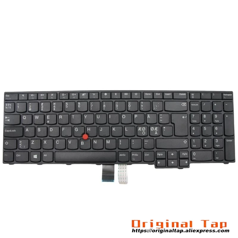 Клавиатура NDC Nordic для Lenovo Thinkpad E570 E570c E575 01EN353 01EN355 01EN357