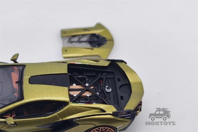 HH Toys 1:64 Sian FKP37 Зеленая литая модель автомобиля