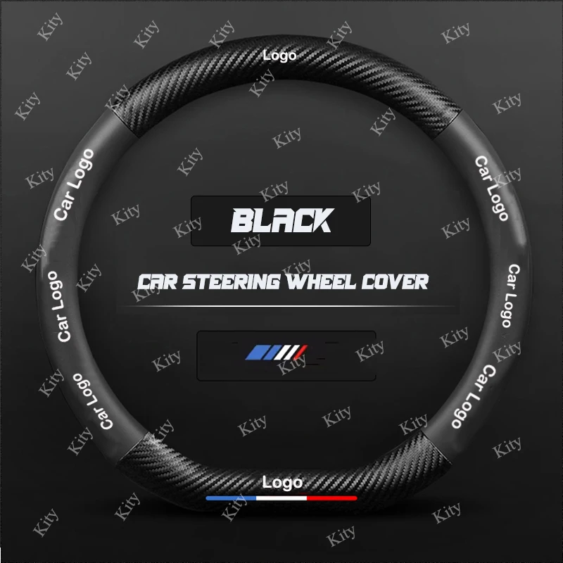 

Steering Wheel Cover For Citroen C1 C2 C3 C4 C5 C6 C4L Berlingo Picasso Aircross Sega Ely See Auto Accessories Carbon Fiber