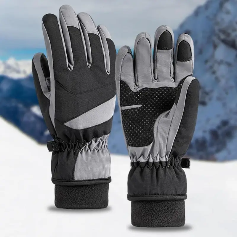 

Waterproof Winter Gloves Touchscreen Warm Winter Snow Ski Gloves For Men And Women Keep Warm Touch-Screen Gloves