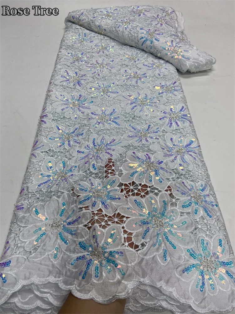 Рисунок 5 - Африканская кружевная ткань с блестками