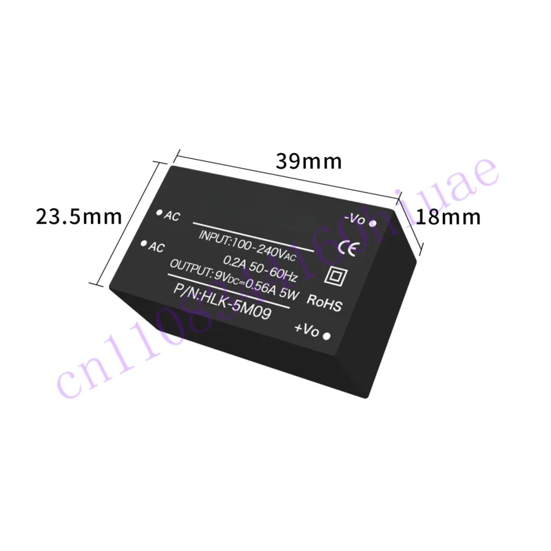 Фото HLK-5M03 HLK-5M05 HLK-5M09 HLK-5M12 HLK-5M15 HLK-5M24 ACDC модуль питания 5 шт. №3