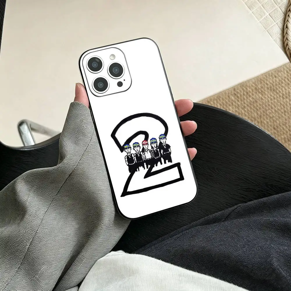 Фото Чехол для телефона LNGSHOT Hip-hop для iPhone 17, 16, 15, 14, 13, 12, 11 Plus, Pro Max и других моделей, мягкий черный чехол №4