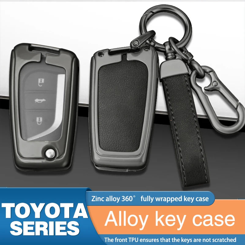 

Car Smart Key Fob Case Cover Fob For Toyota Auris Corolla Avensis Verso Yaris Aygo Scion TC IM Camry RAV4 Forturner Hilux