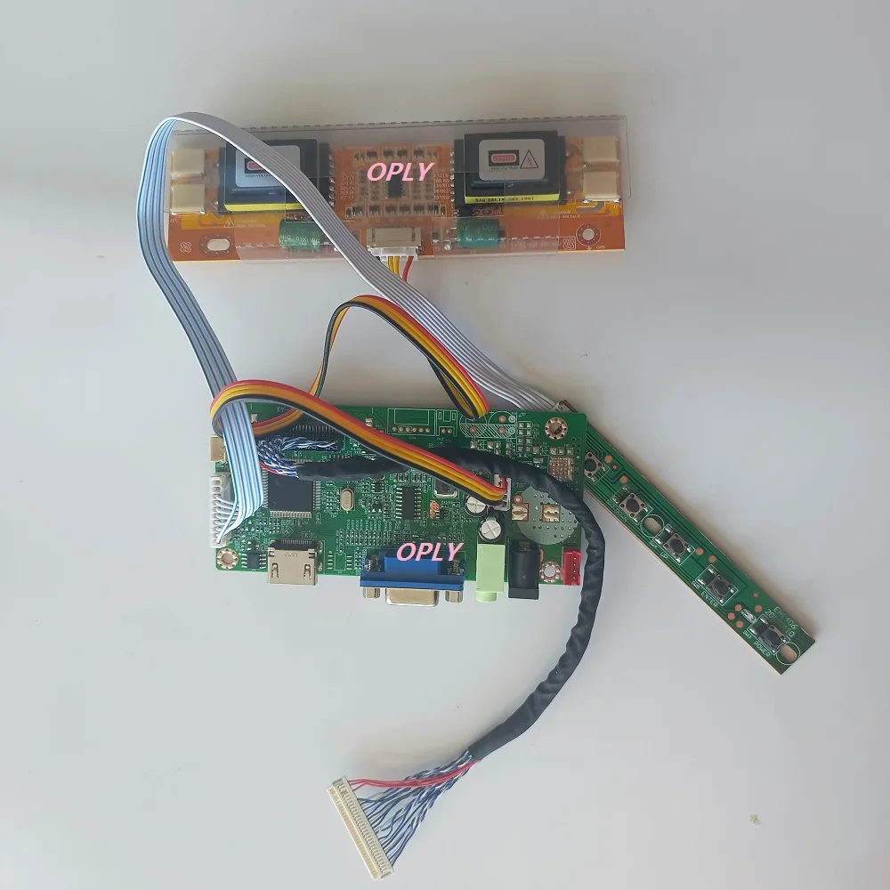 Плата контроллера 58C HDMI-совместимая с VGA для M240UW04 V.0 M270HGE-L10 1920x108 0, ЖК-панель, экран, дисплей