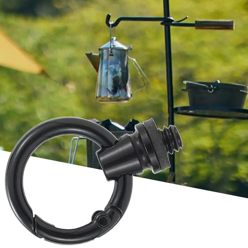 Светильник подвесное кольцо Пряжка из сплава с крючком для пешего туризма