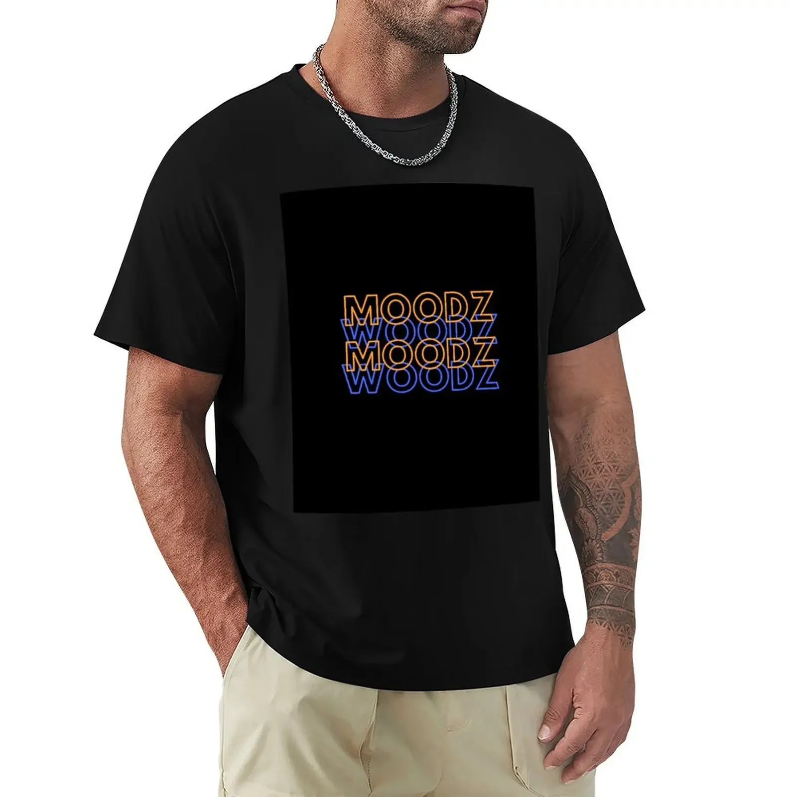 Футболка WOODZ & MOODZ рубашка на заказ футболка большого размера с рисунком аниме