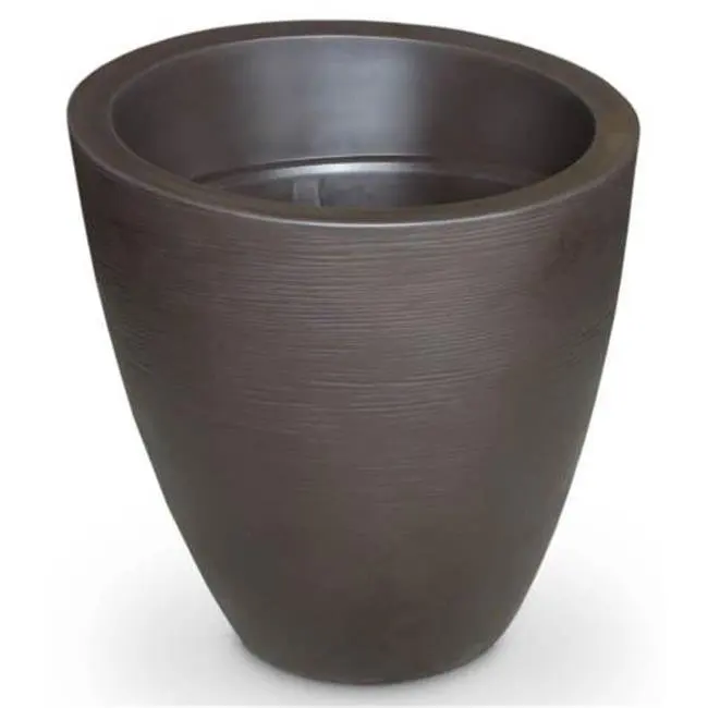 

30in Round Planter - Espresso