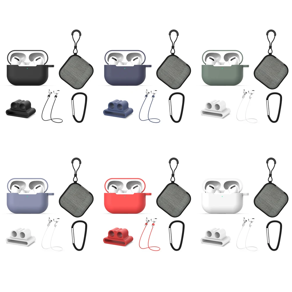 

5 в 1, чехол для наушников AirPods Pro