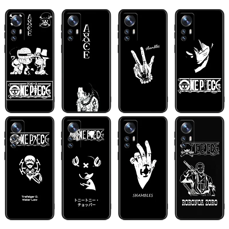 

Ones-hPieces Retro Art Phone Case For Xiaomi Mi 12T 12S 12X 11i 11X 11T 11 10T 10S Ultra Pro Lite Black Soft Cover