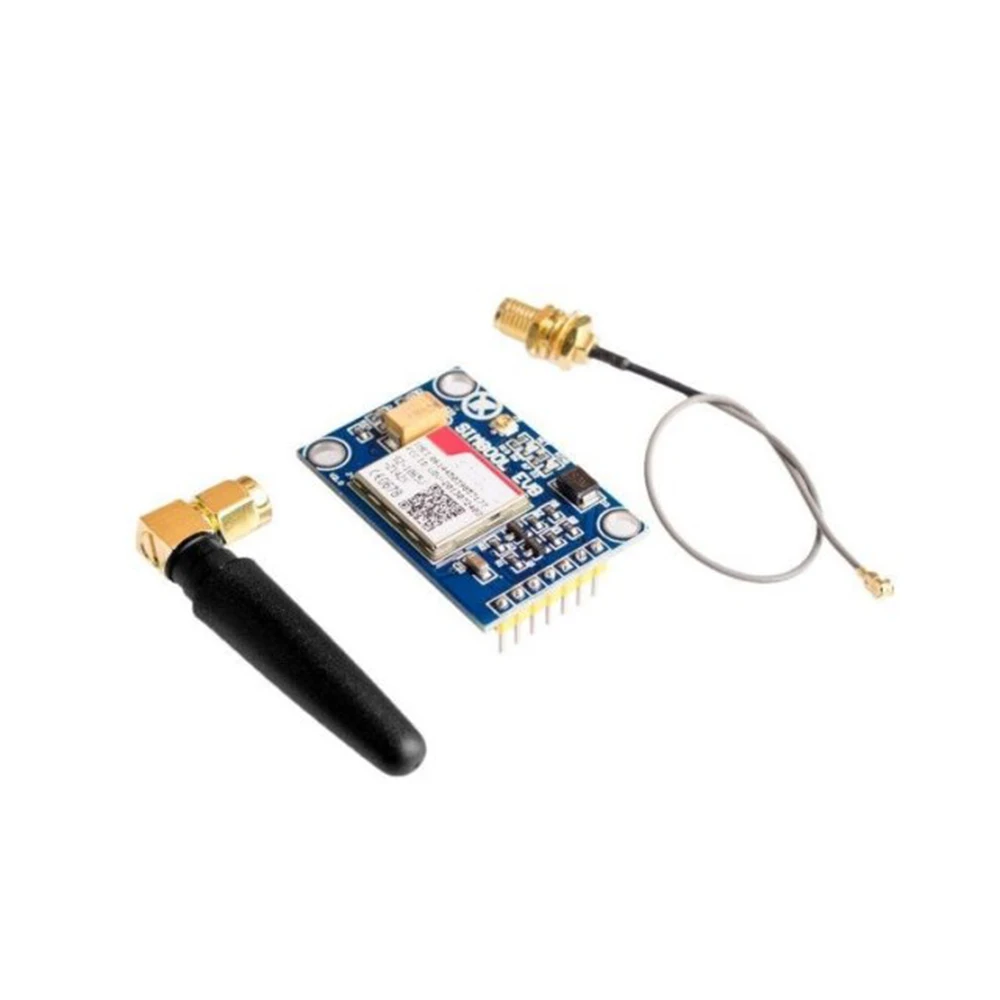

SIM800L V2.0 5V Wireless GSM GPRS MODULE Quad-Band W/ Antenna Cable Cap