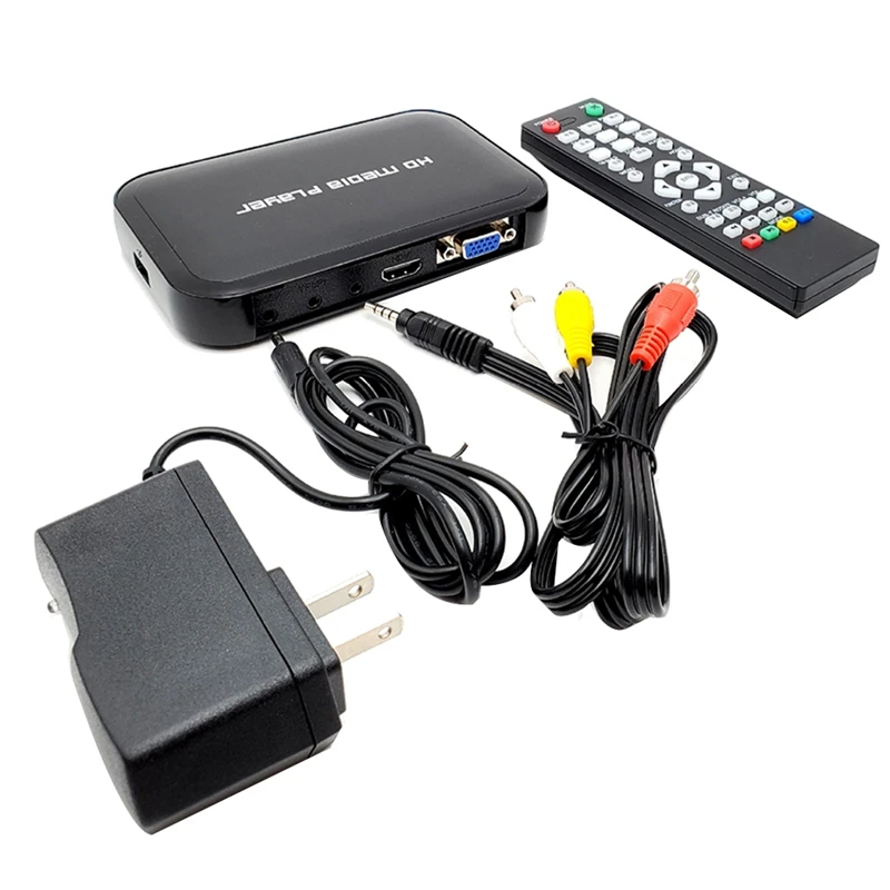 HD-плеер Mini Full HD 1080P H.264 MKV HDD HDMI-совместимый медиаплеер центр USB OTG SD AV TV AVI RMVB HDDM3 |
