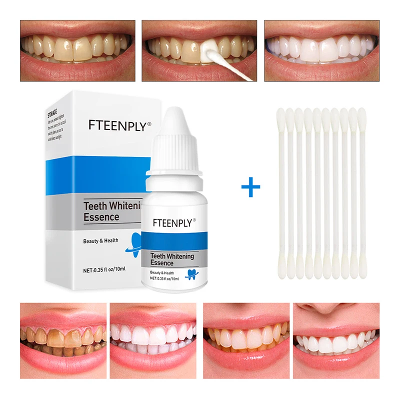 

Teeth Whitening Essence Remove Plaque Stains Teeth Whiten Serum Fresh Breath Oral Hygiene Care Against Dental Caries Dental Tool