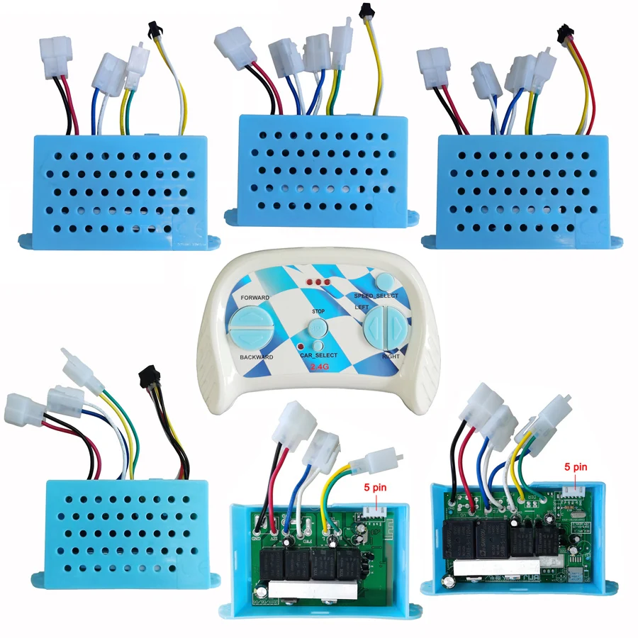 Rideable игрушечный автомобиль высокой мощности контроллер и пульт дистанционного