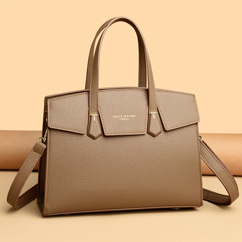 Простые винтажные сумки-тоут с роскошным дизайном универсальные сумки большой