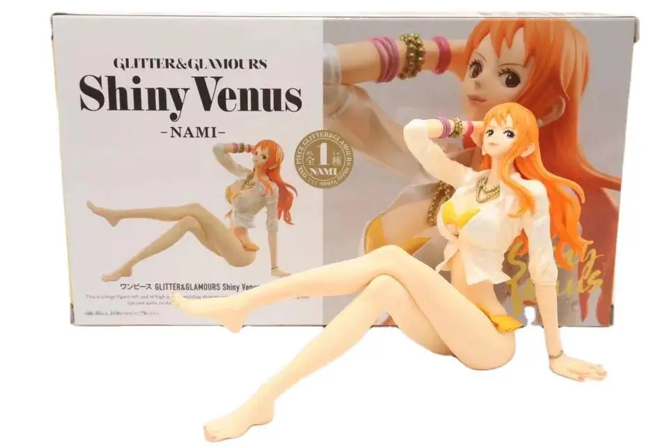 

Цельный сидящий шарм 14 см с надписью Nami, купальная рубашка в коробке, фигурка из ПВХ, игрушки-модели