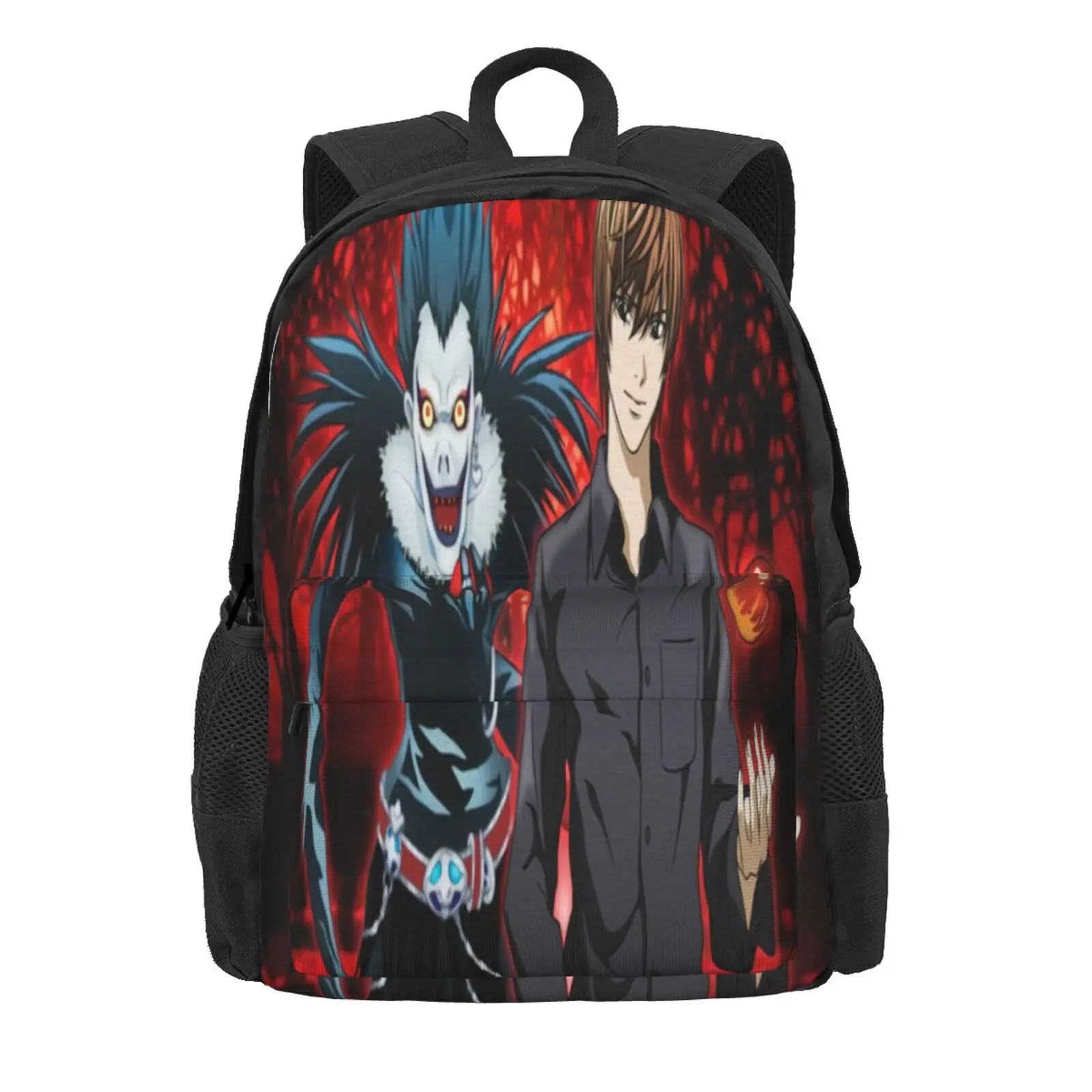 

Школьные ранцы Death Note 17 для мужчин и женщин, сумки-тоуты, портфели для школы