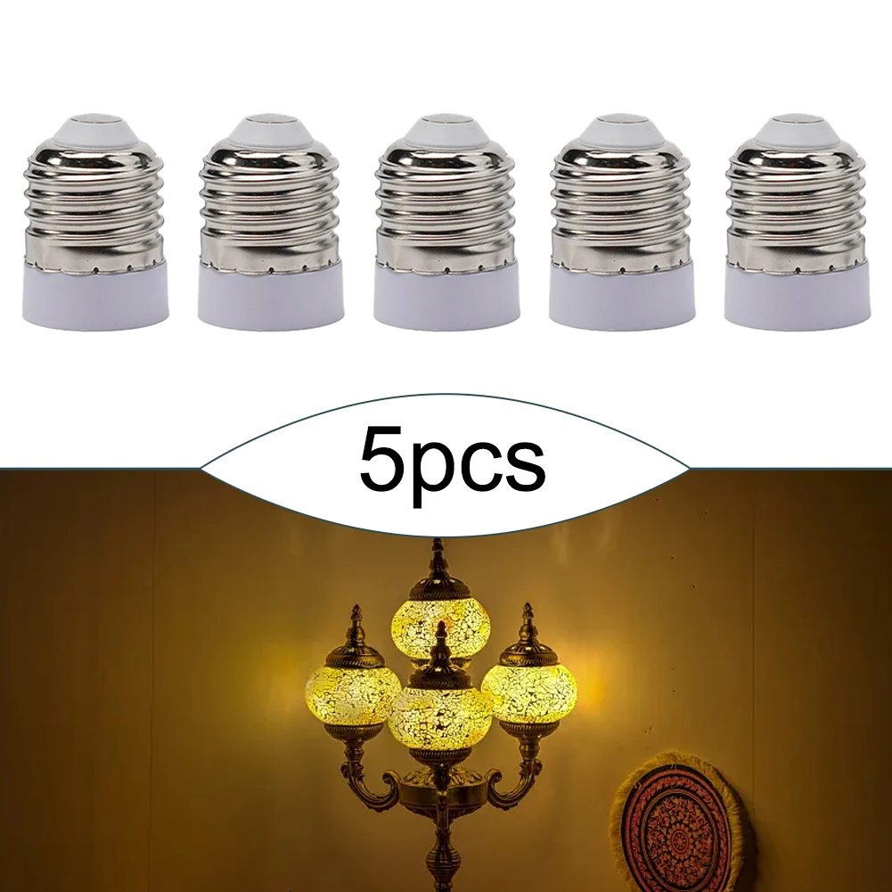 

Conversion Lamp Heads 5 Pcs 80-277V Adapter Convenient LED Converter Lamp Adapter Light Bulb Socket Accessories