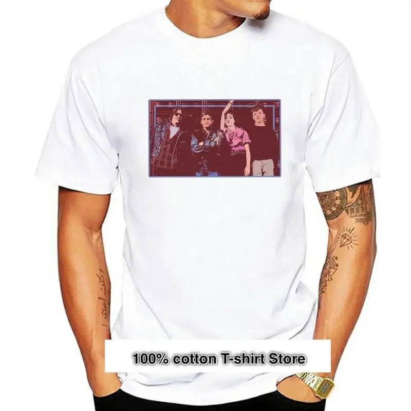 

Camiseta estampada para niños y adultos, camisa con estampado de película del Club de los años 1980, F169