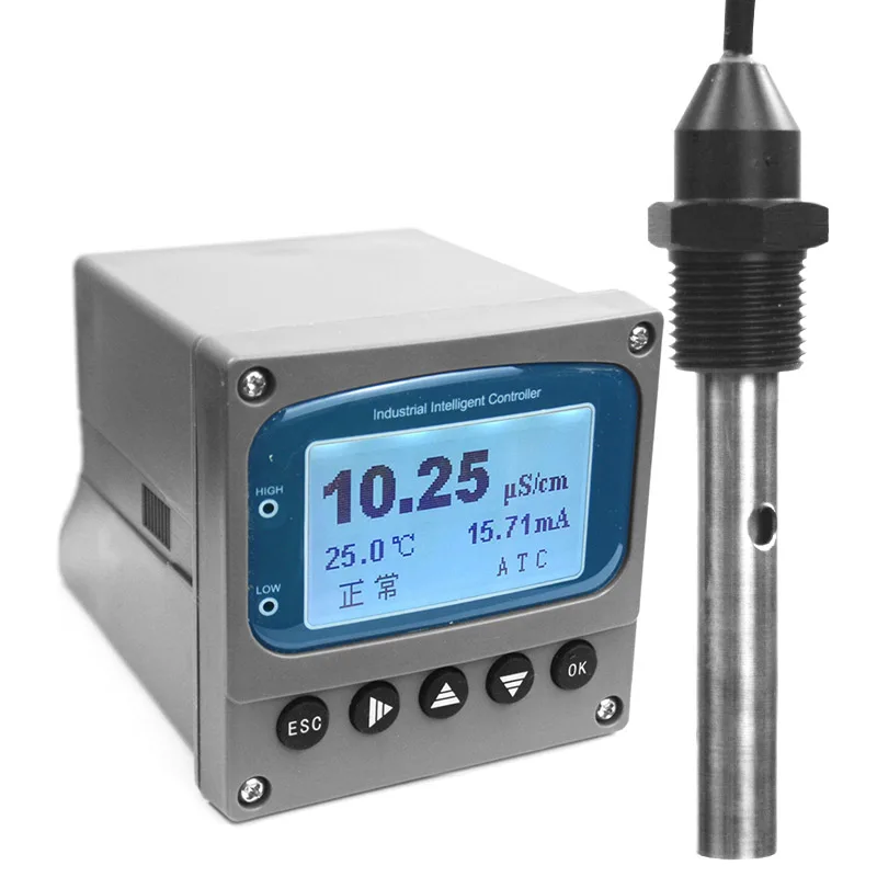 

Industrial Portable Dual Conductivity Meter EC/ TDS Meter Monitor Price In India