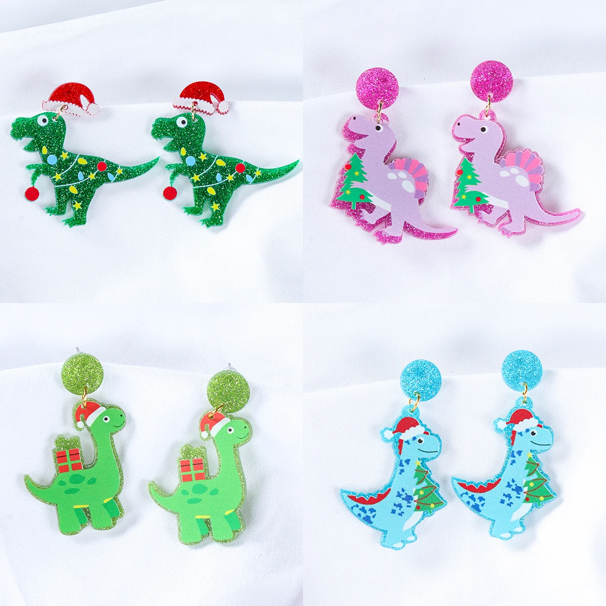 

Dinosaur Dangle Earrings Butterfly Acrylic Earrings Dinosaur Themed Birthday Party Decoration Kids Baby Shower Christmas Decor