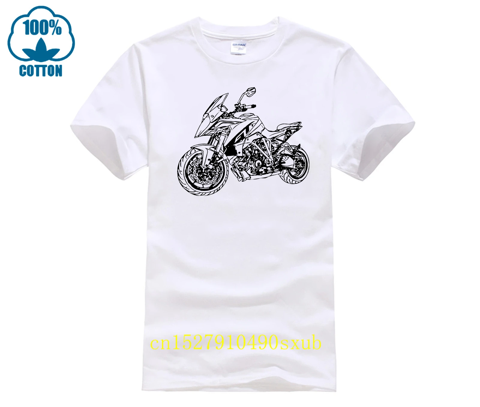 Новинка 2023, летняя мужская Тонкая футболка SuperDuke 1290GT, Duke1290 GT, облегающая мотоциклетная футболка для ралли