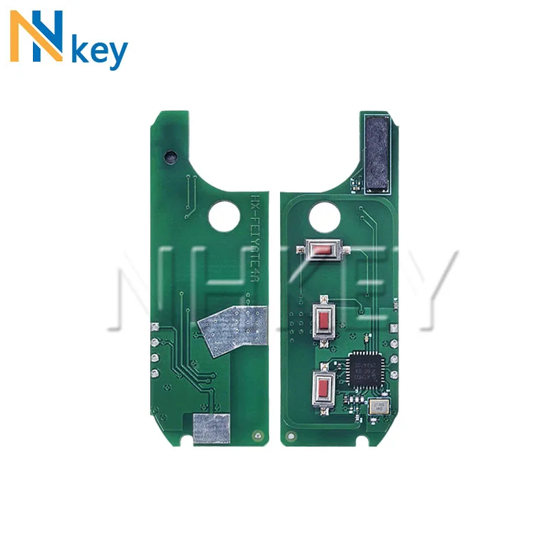 Фото Чип NH KEY 4A NCF29AxM 433Mhz, FCCID:A2C86460000, брелок для Fia T Strada MOBI UNO Fiorino E MAIS, выкидной ключ с 2/3 кнопками. №4