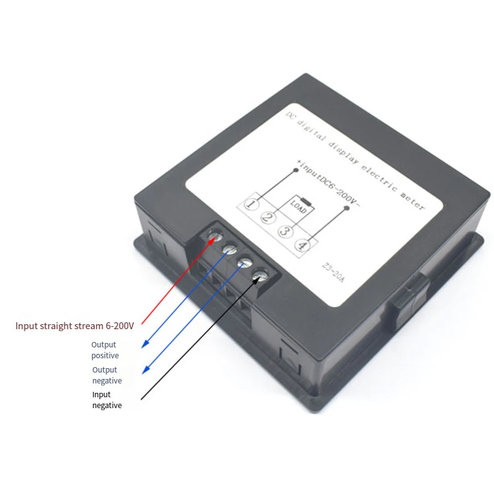Вольтметр постоянного тока амперметр 6 В 12 24 36 48 60 72 100 200 измеритель напряжения