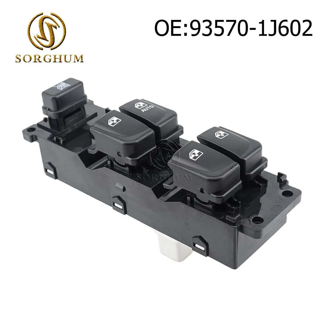 

Sorghum RHD Right Driver Master Power Window Lifter Control Switch Button 93570-1J602 For 2008-2013 Hyundai i20 Hatchback