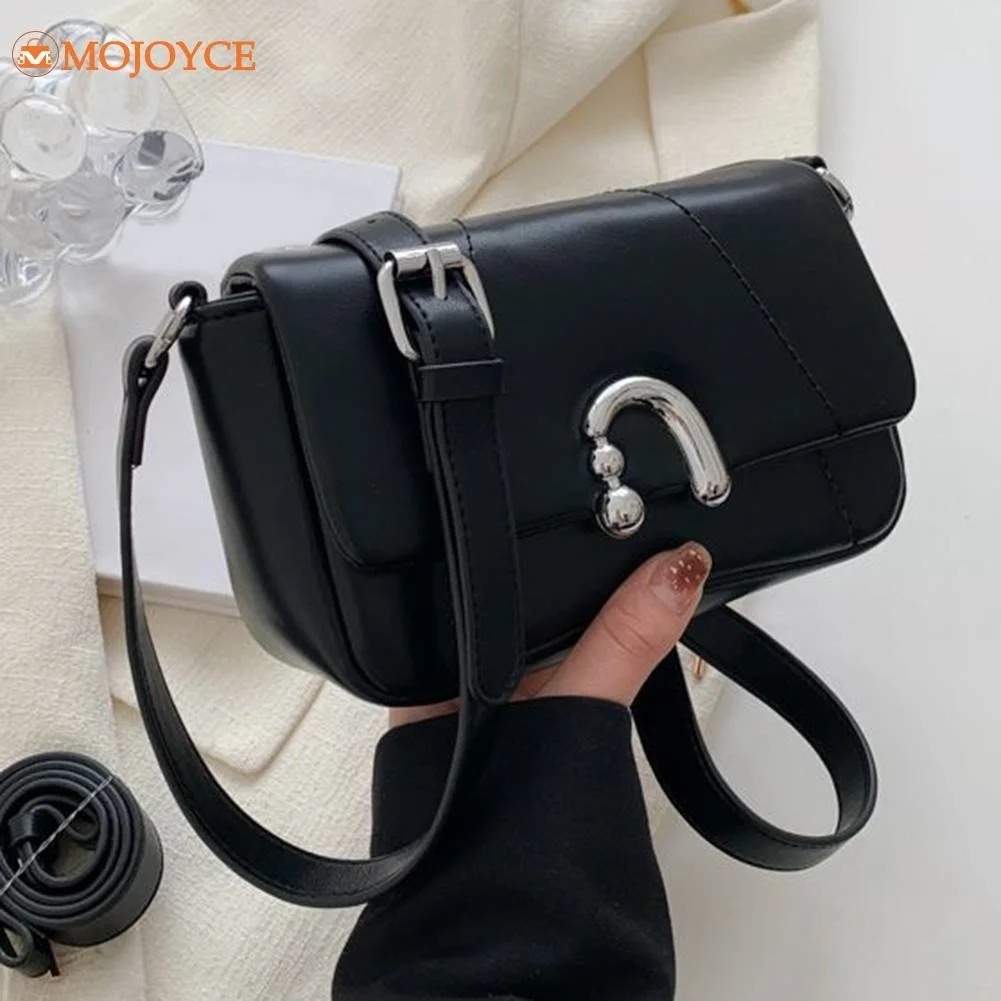 

Women Commute Bag Casual Exquisite Portable Ladies Tote Bag PU Leather Fashion Adjustable Straps Solid Color Female Satchel