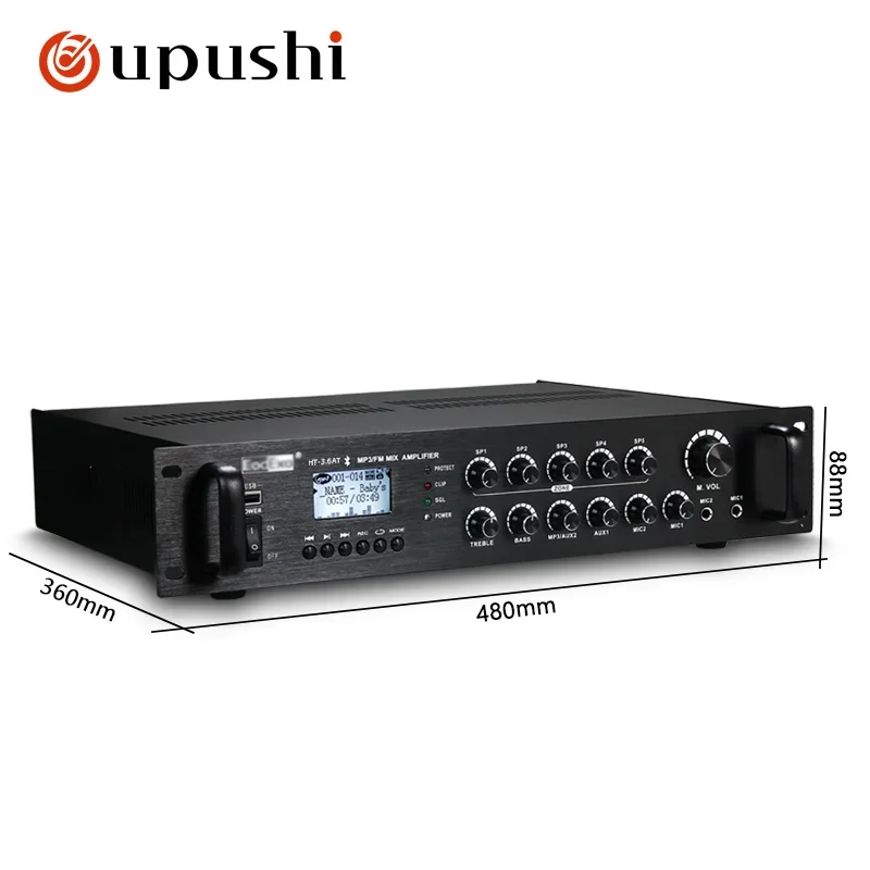 HT-3.6AT усилитель мощности HiFi 5-зонный переключатель регулировки громкости для