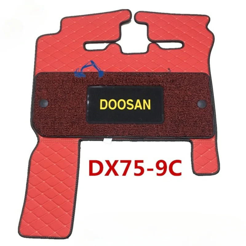 Резиновые напольные коврики Cab для Doosan Daewoo DX75-9/150/220/225/260-9C