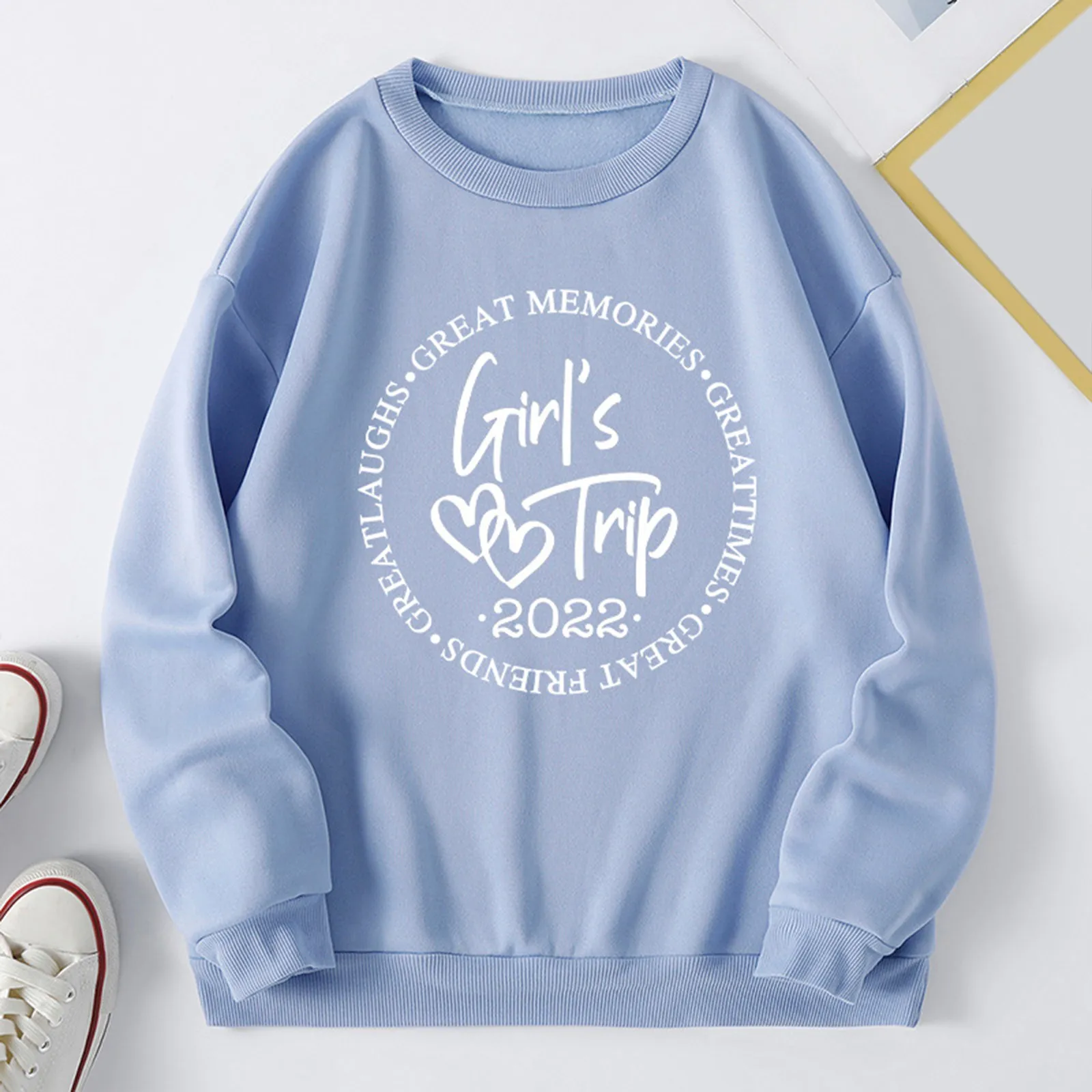 

Womens Crop Sweatshirts Hoodies Womens Autumn Winter Round Neck Letter Print Cute Sweatshirts Women Jacket Pants Outfit Women
