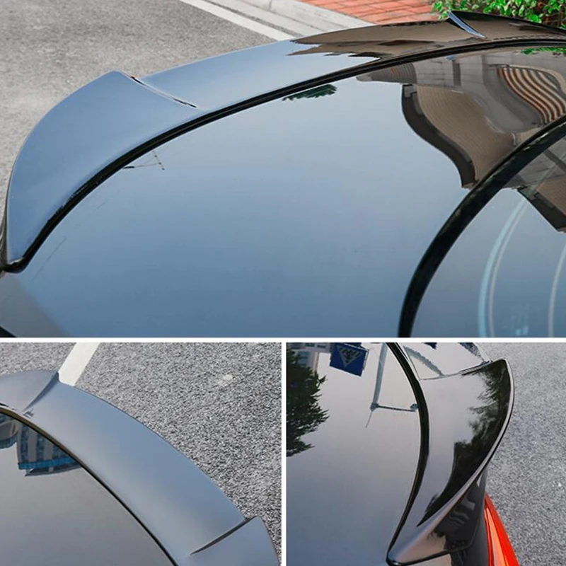 

For CAR Trunk Spoiler Wing NEW Toyota Avalon ABS Plastic Black Tail Refit Rear Lip Decoration Accessories FR STYLE 2019 2020 21