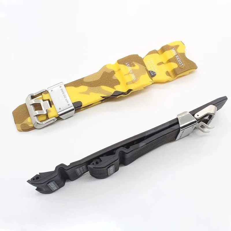 Strap for G shok Casio Strap Men's Big Mud King Modified Gwg1000 Accessories Resin Replacement Strap Collection