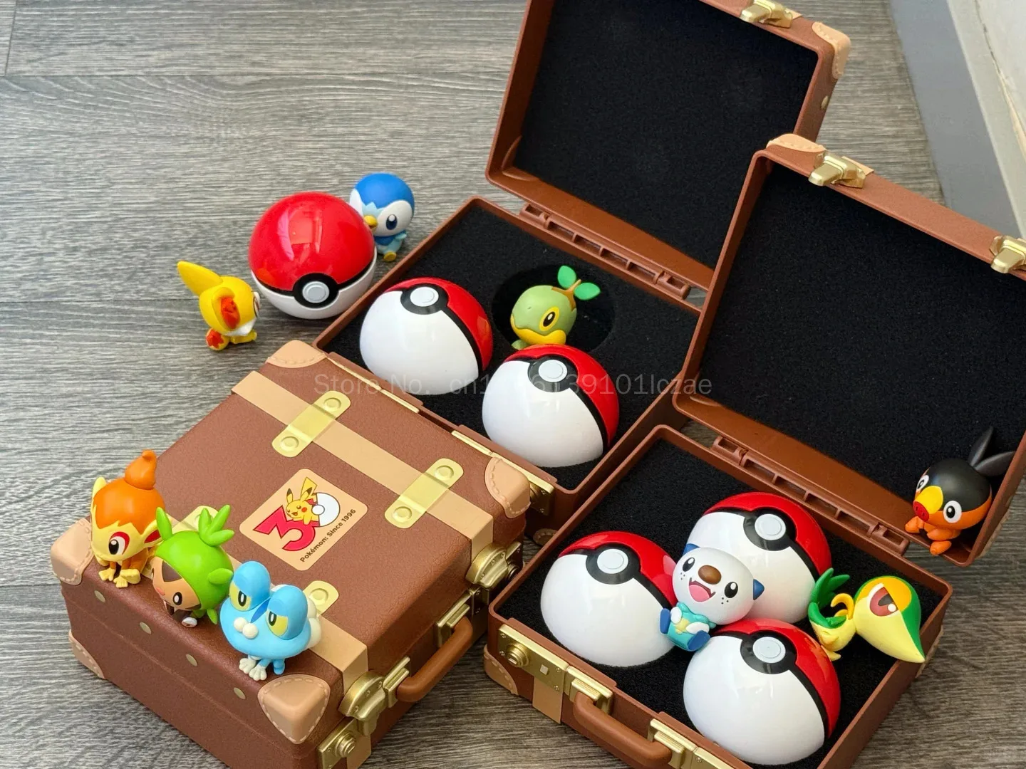 Фото Оригинальная коллекционная фигурка Funism×Pokémon: 30-й Покебол, серия Original Partner, модная коллекционная коробка-сюрприз, модель игрушки-сюрприза №5