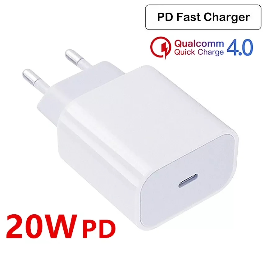 

For Apple iphone 12 pro Charger 20W PD 3.0 Charger QC 4.0 3.0 USB Type C Quick Charge 4.0 For iPhone 11 pro Fast Charging Power