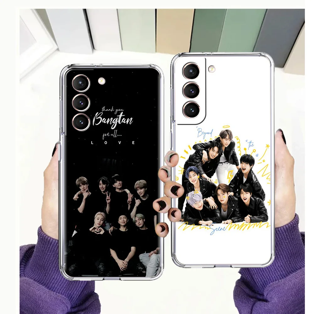

Hot Kpop-BTS-Boys Case for Samsung Galaxy A13 A22 A32 A52 A72 A51 A71 A11 A31 A41 M31 A01 A21S 5G Transparent Silicone Shell TPU