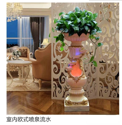 Большой внутренний фонтан в европейском стиле украшение водной пейзаж