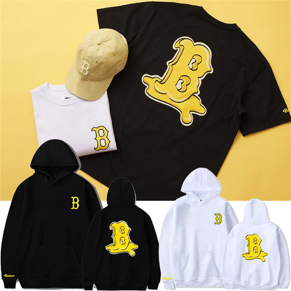 

Толстовки Bangtan Boys, свитшоты, толстовки HYBE MERCH, худи в стиле K-POP, хип-хоп с бархатной подкладкой, осенне-зимние толстовки