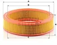 

For C3078 air filter ALBEA DOBLO PALIO YM 1.4 8V PUNTO 1.2
