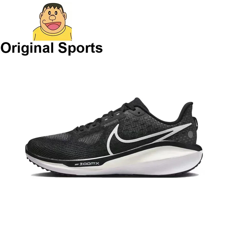 Оригинальные кроссовки Nike Vomero 17 черно-белый цвет унисекс для мужчин и женщин