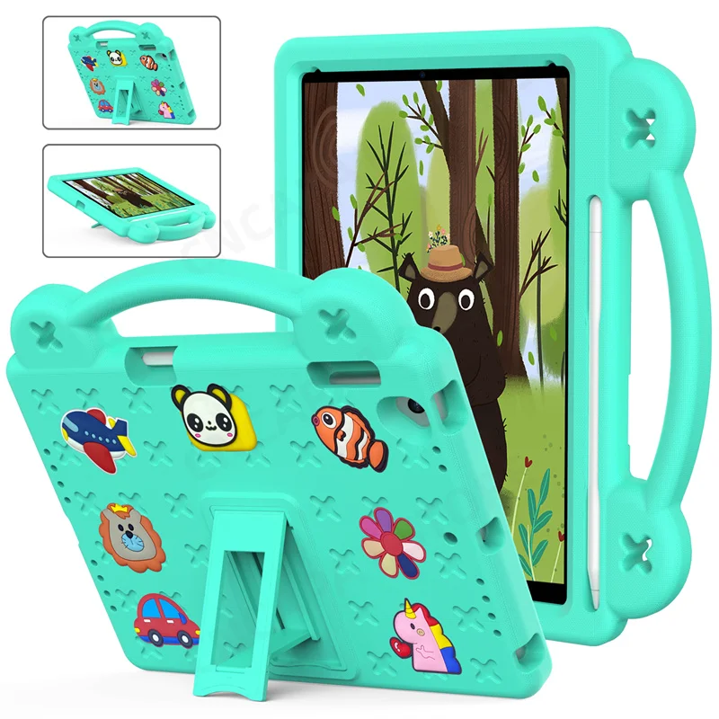 

Cute EVA Funda for iPad 9.7 2017 2018 Case Kids Portable Cover For iPad Air 2 Shockproof Protective Shell For Pro 9.7 inch 2016