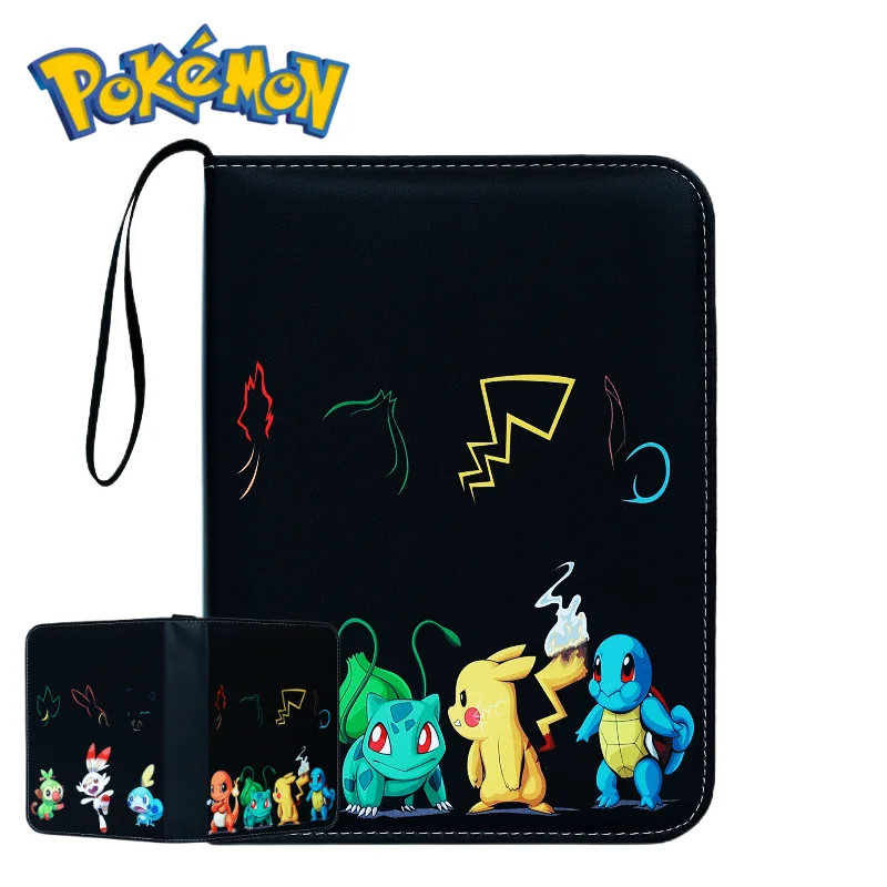 

400PCS NEW Pokemon Album Business Card Holder Binders Photocard Binder Photocards Kids Toys Anime Cards Protectors Hobby Hobbies