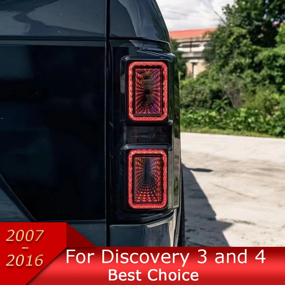 Автомобильные фары для Discovery 4/3 LR3 LR4 L319 2007-2016 светодиодный авто задний свет в сборе модернизированная динамическая сигнальная лампа Инструмент Аксессуары
