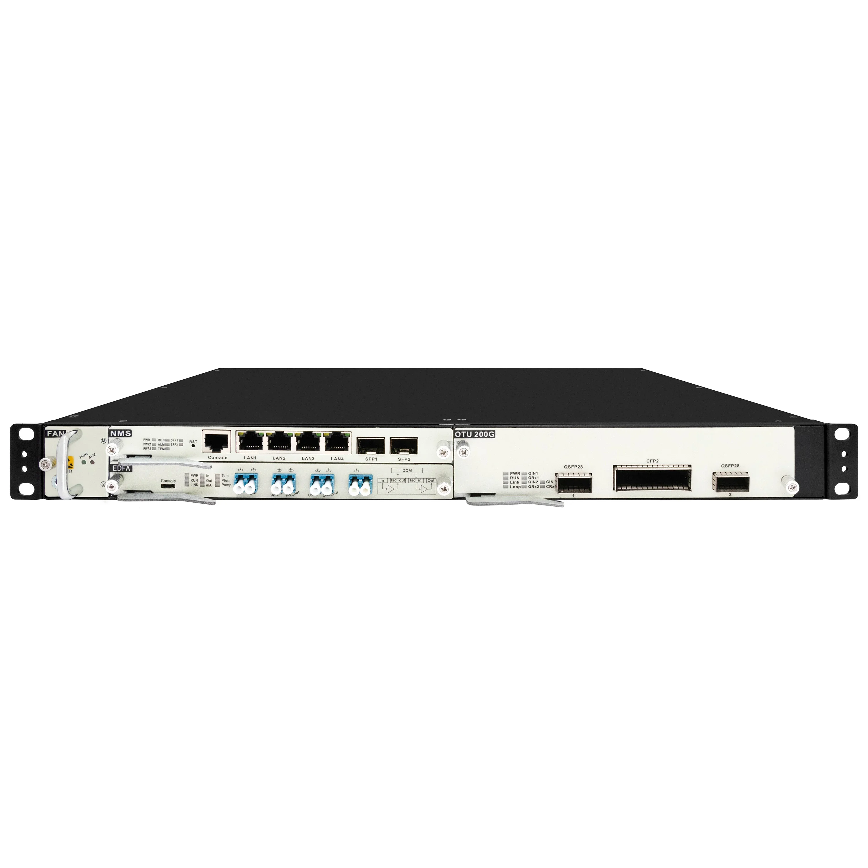 OM3800 2U Rack CWDM DWDM OTN Оптическая транспортная система