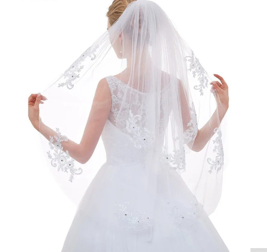 

Soft Tulle 1T VeilBridal Veil Veil Short Bridal Veils Veils White Ivory Wedding Veils 2023