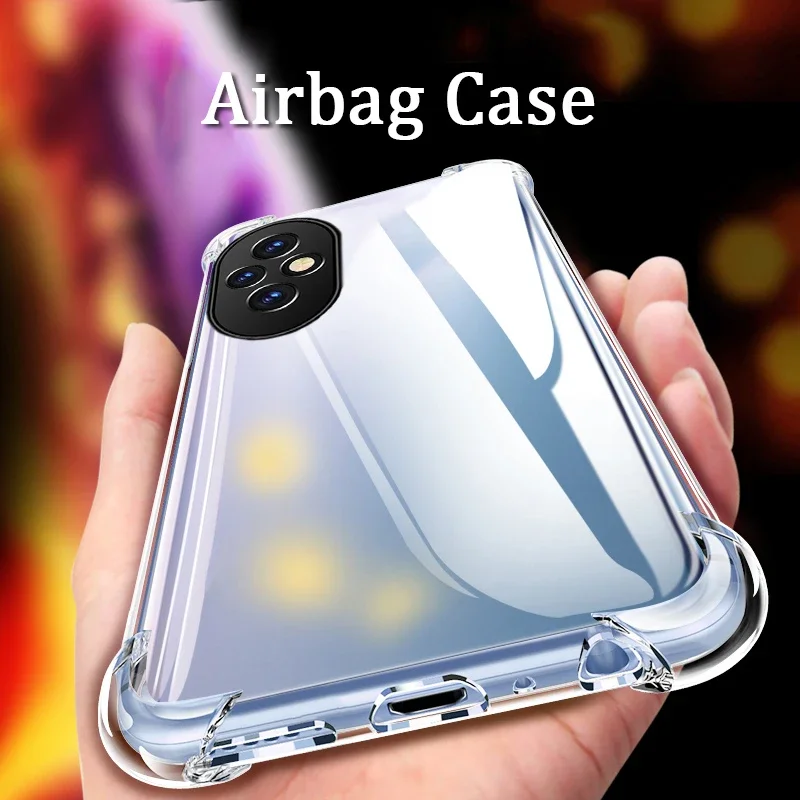 Противоударный Прозрачный чехол для телефона Honor 200 Pro прозрачная Противоударная