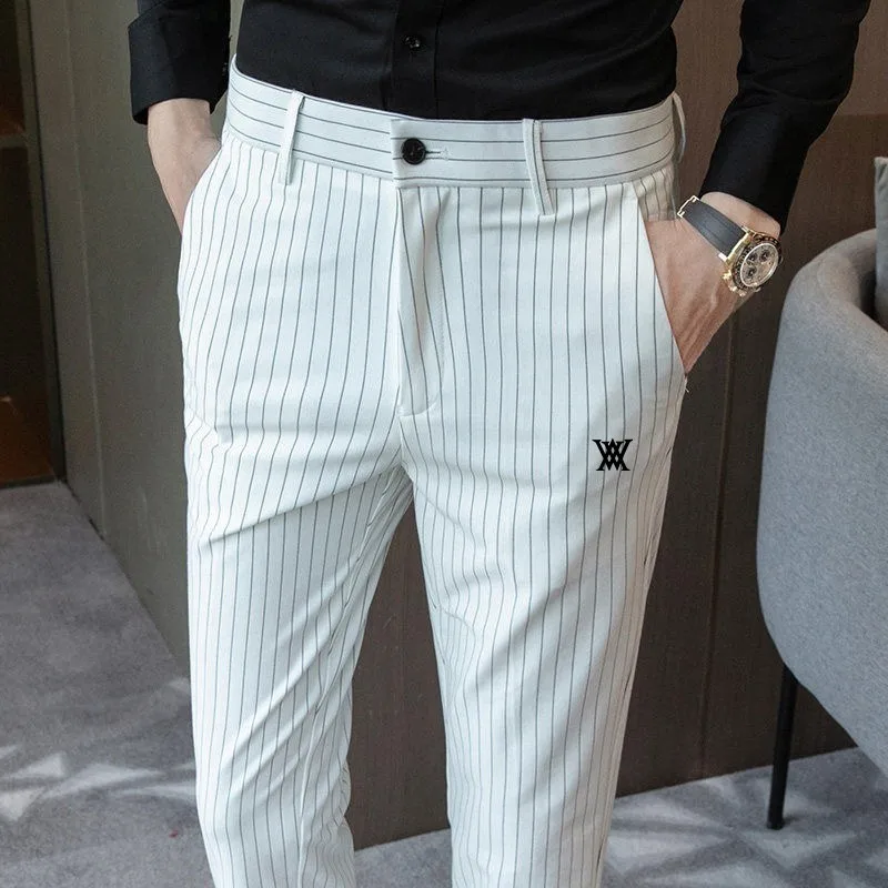 

Golf pants Men Clothing Suit Pants Spring Summer business casual Quick Dry Golf Trousers Waist Elastic Pants Golf Wear Man Pants