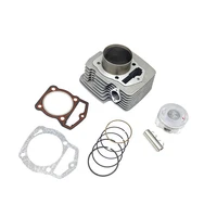 motorcycle engine accessories cylinder 69mm block piston ring gasket zs166fmm cb250d g cqr kayo bse kews off road